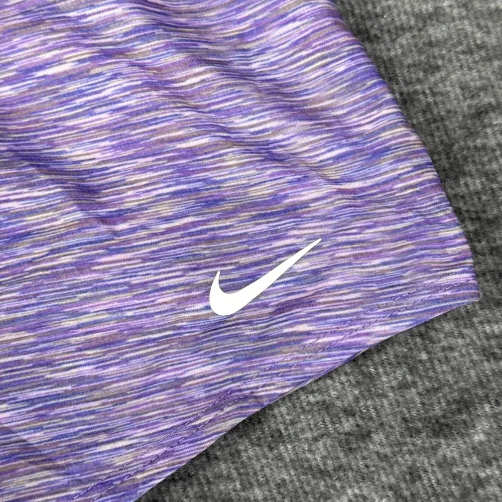 Nike Dri-FIT Athletic‎ Lined Shorts Womens Medium Purple Running Gym Lined NWT